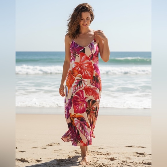 Karen Kane Women’s Tropical Floral Dress Size Small NWT - Picture 2 of 14